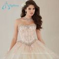 Sequined Beading Crystal Classic Quinceanera Dress